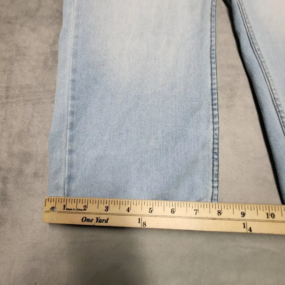 Wrangler Jeans Boys 14 Husky Blue Relaxed Straight Adjustable Waist